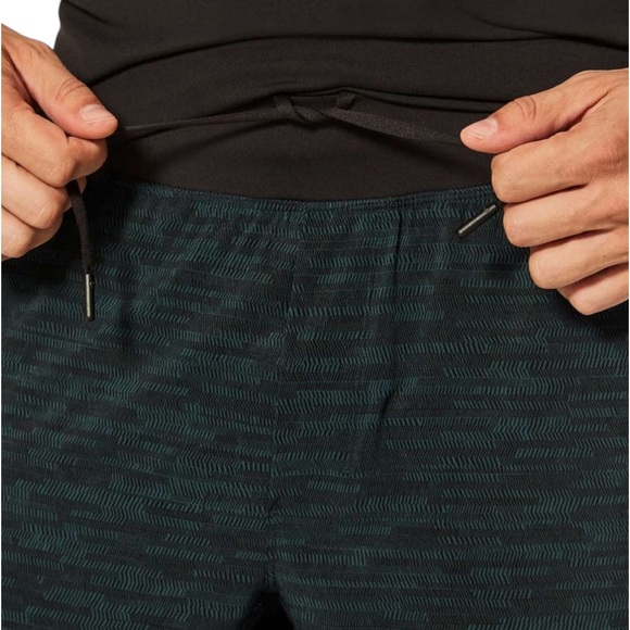 Lululemon T.H.E. Short Luxtreme Liner 9" Amplified Dark Emerald Black Mens Med - Picture 3 of 13